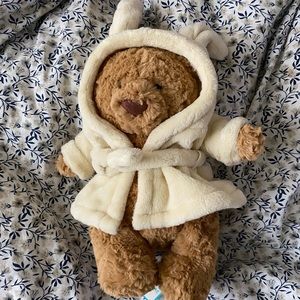 NWT • jellycat • Bartholomew bear bathrobe